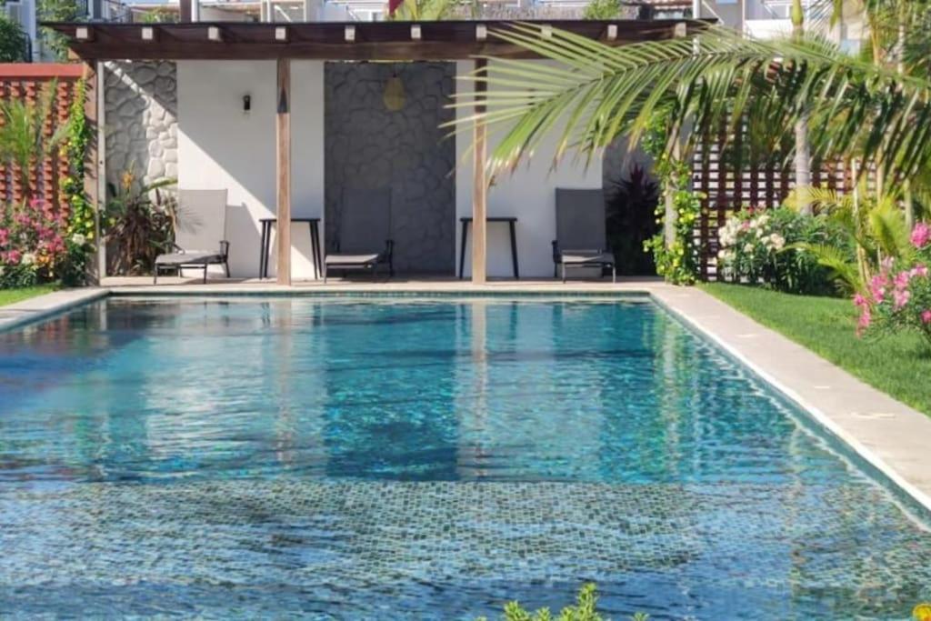 Departamento Con Alberca Apartment Manzanillo Exterior foto